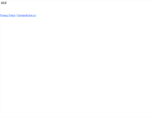 Tablet Screenshot of 404.com